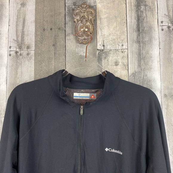 Columbia Omni Heat Black Zip Pullover Size XXL - Picture 4 of 13
